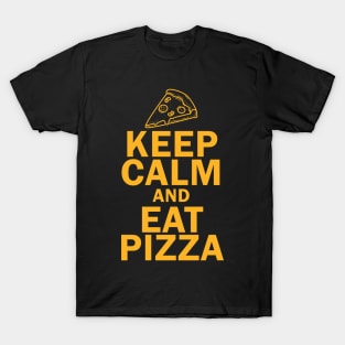 Keep Calm And Eat Pizza T-Shirt